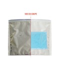 100 pochettes isothermes avec zip 20 x 22 cm avec gel eutectique